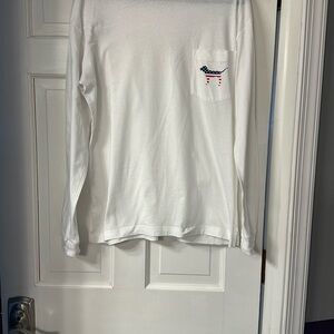 Victoria's Secret White Long Sleeve Tee